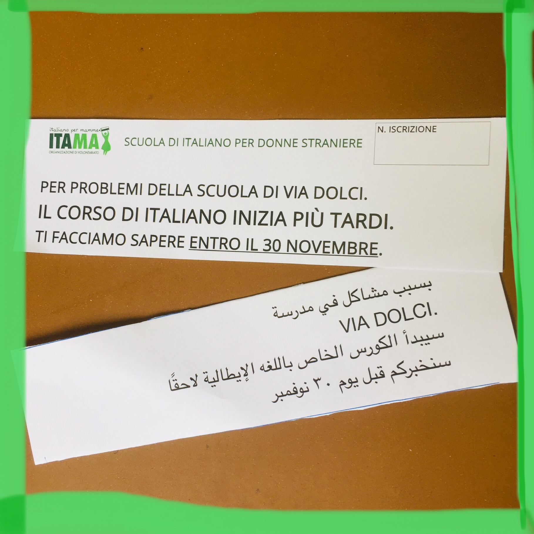 Sospensione corsi 2023-24